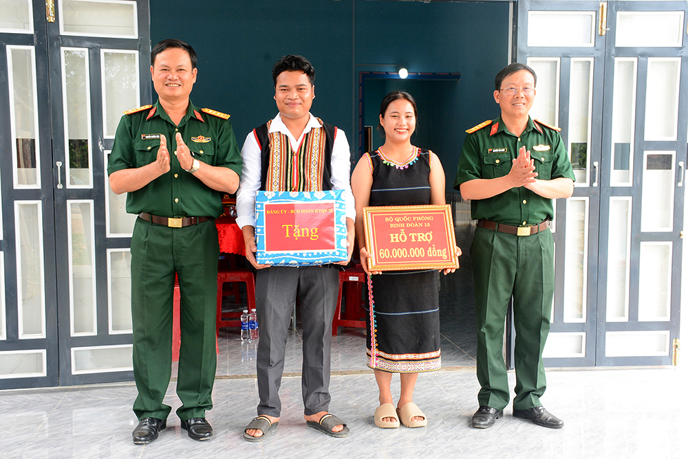 Đoàn Kinh tế-Quốc phòng 78 (Binh đoàn 15): “Khoan thư sức dân” ở vùng biên giới Quảng Ngãi