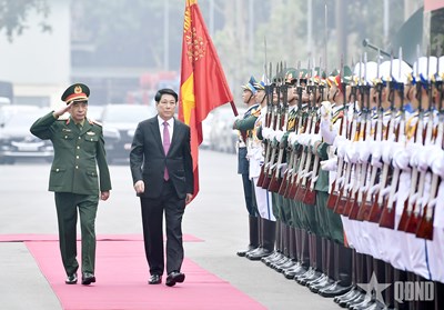 View - 	Chủ tịch nước Lương Cường chỉ đạo Hội nghị Quân chính toàn quân 2025