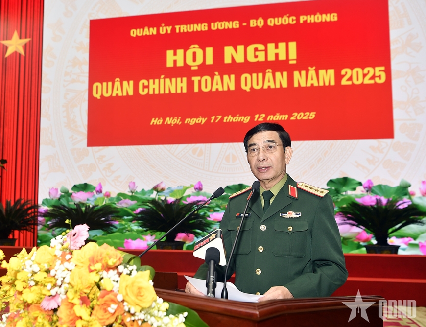 Chủ tịch nước Lương Cường dự, chỉ đạo Hội nghị Quân chính toàn quân năm 2025