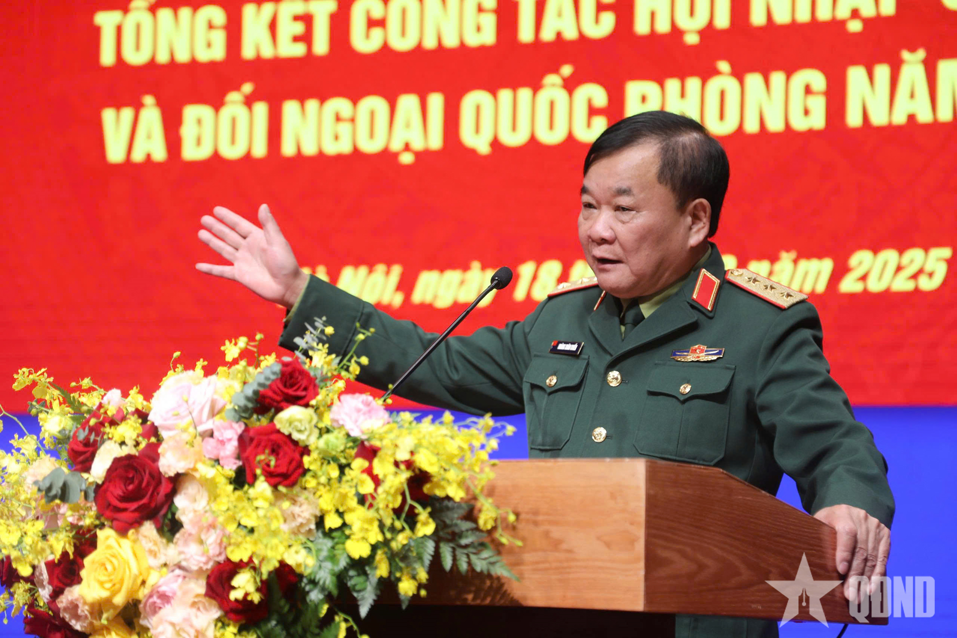 Tổng kết công tác hội nhập quốc tế và đối ngoại quốc phòng năm 2025