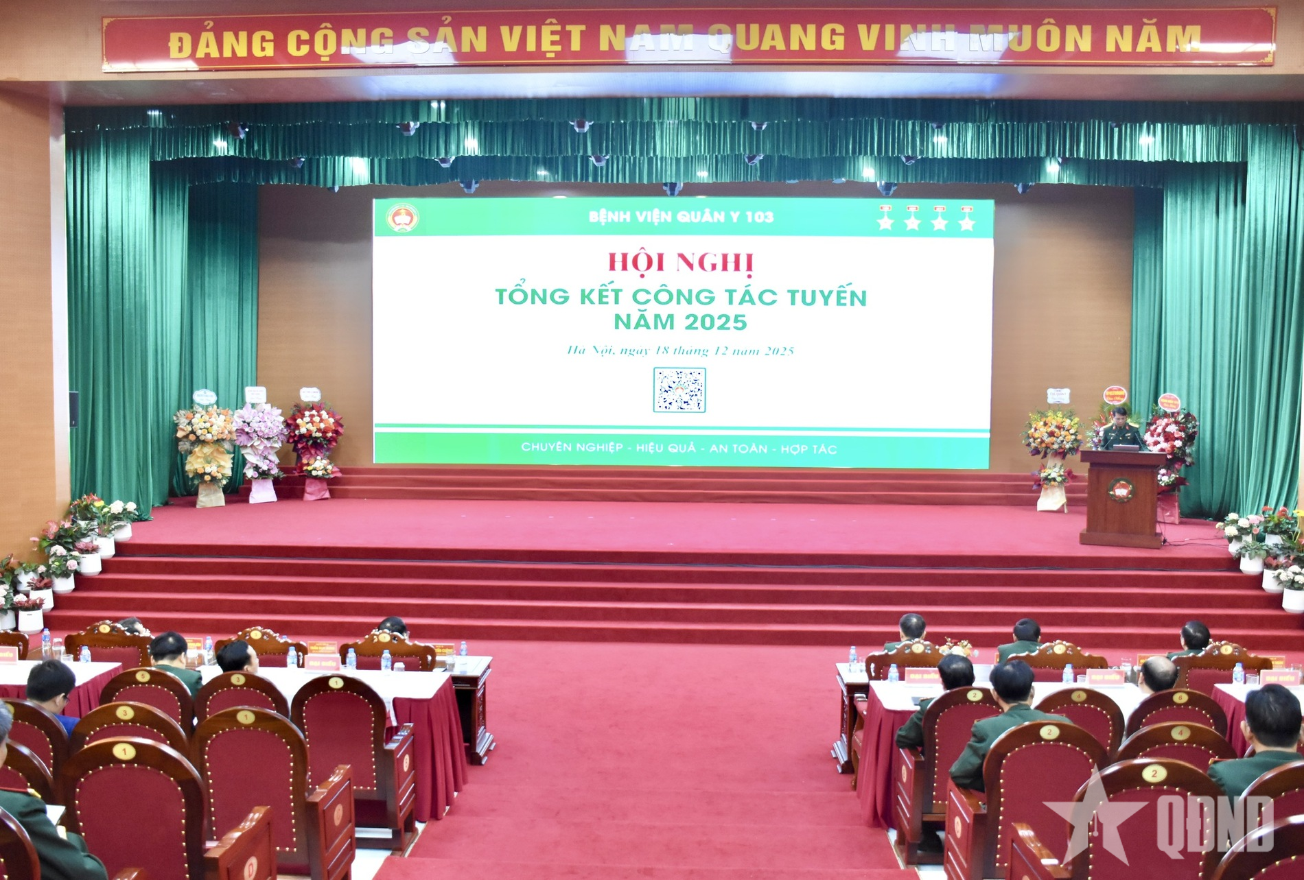 Bệnh viện Quân y 103 tổng kết công tác tuyến năm 2025