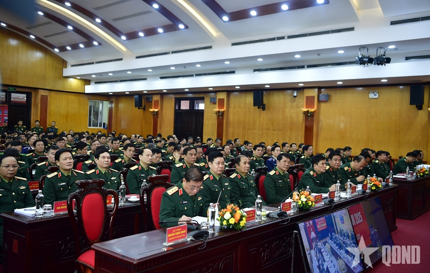 Đại tướng Nguyễn Trọng Nghĩa chủ trì Hội nghị tổng kết công tác Đảng, công tác chính trị năm 2025