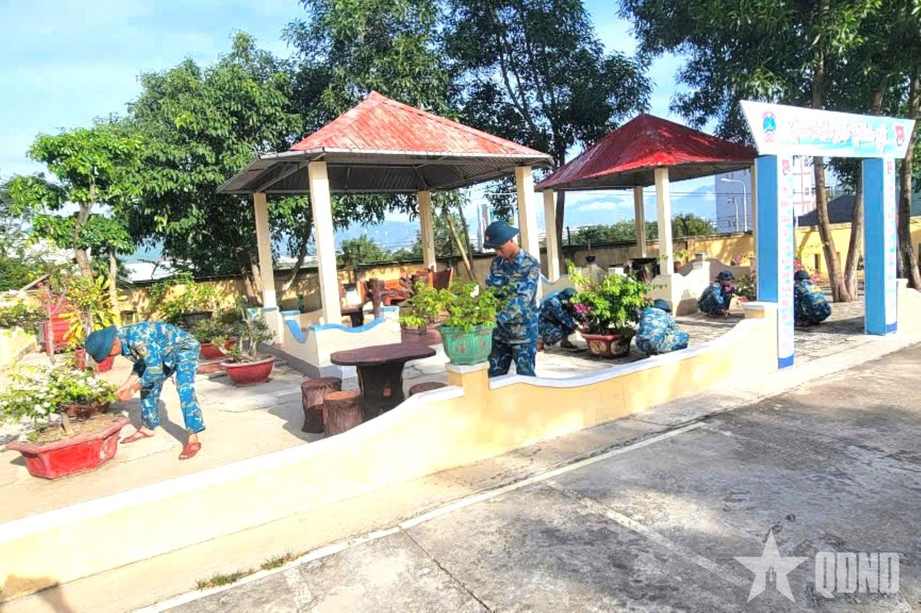 Tuổi trẻ Trung đoàn Tên lửa 282 xung kích xây dựng đơn vị “Sáng, xanh, sach, đẹp”