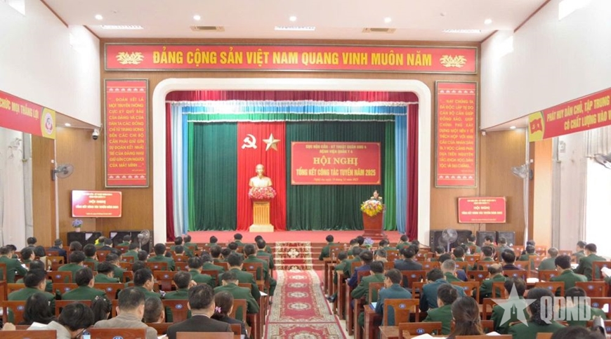 Bệnh viện Quân y 4 (Quân khu 4) tổng kết công tác tuyến năm 2025
