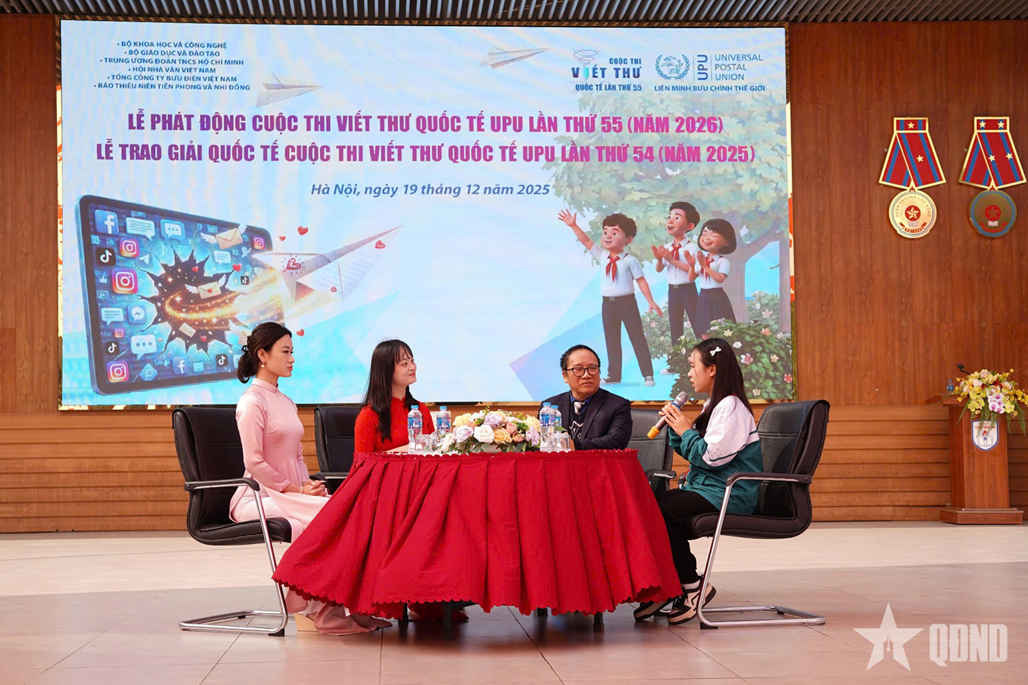 Phát động cuộc thi Viết thư quốc tế UPU lần thứ 55