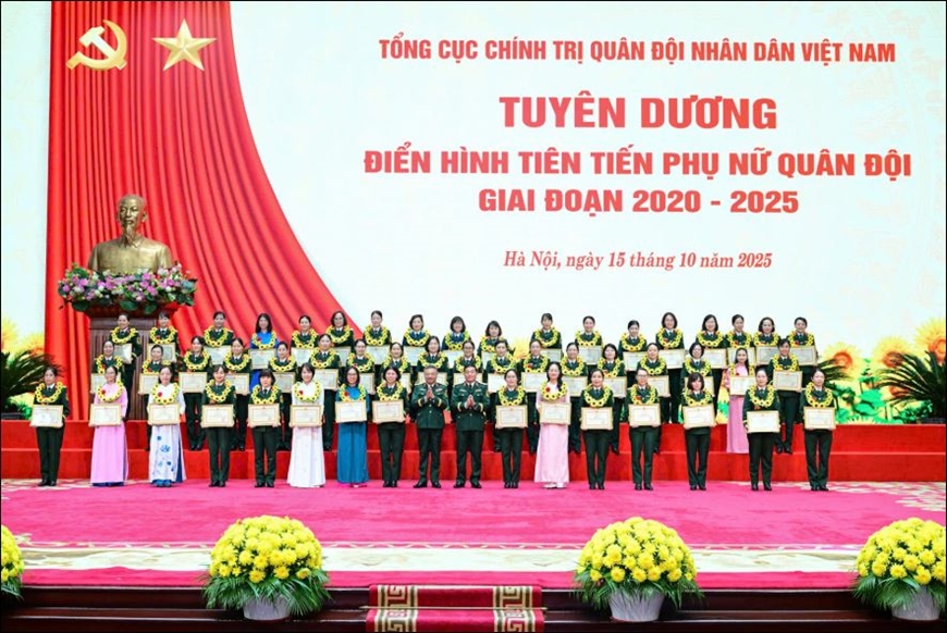 Phụ nữ Quân đội bản lĩnh - trí tuệ - kỷ cương - nhân ái, vững tin bước vào kỷ nguyên mới