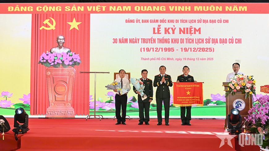 Khu di tích lịch sử Địa đạo Củ Chi kỷ niệm 30 năm Ngày truyền thống