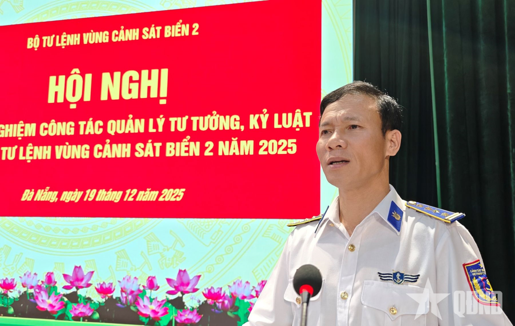 Vùng Cảnh sát biển 2 rút kinh nghiệm nâng cao hiệu quả công tác quản lý tư tưởng, kỷ luật