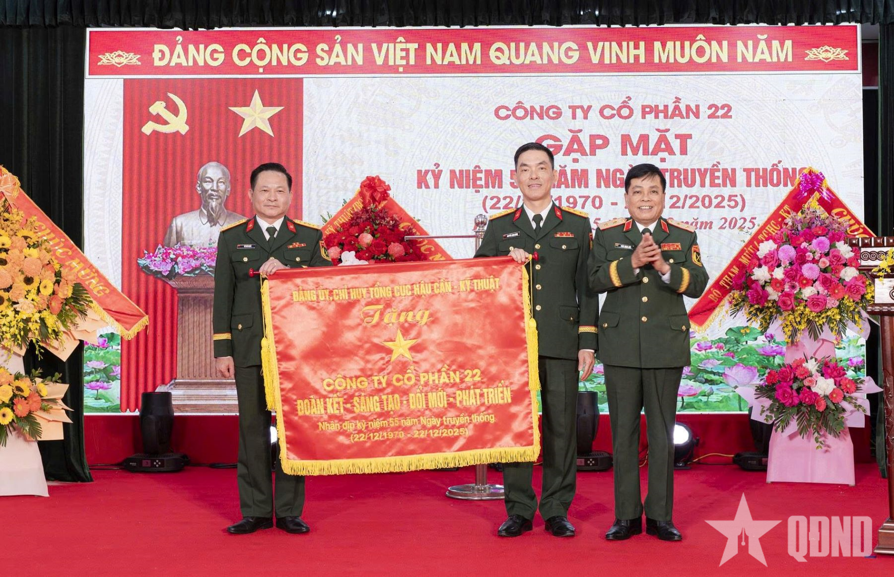 Công ty Cổ phần 22 vững bước trên mặt trận hậu cần và kinh tế