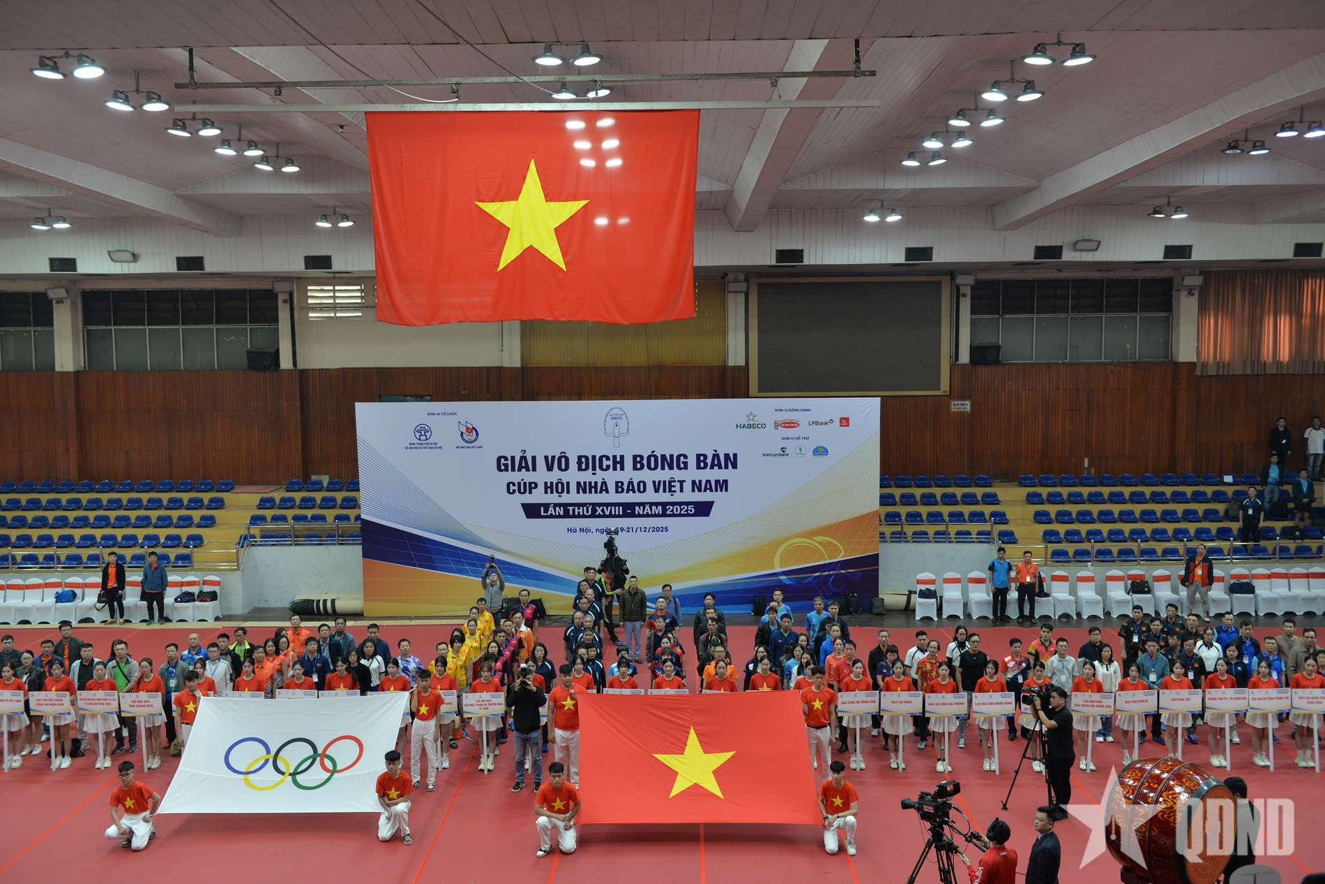 Khai mạc Giải vô địch bóng bàn Cúp Hội Nhà báo Việt Nam 2025