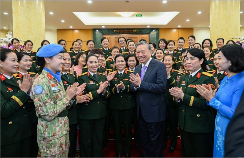 Phụ nữ Quân đội bản lĩnh - trí tuệ - kỷ cương - nhân ái, vững tin bước vào kỷ nguyên mới