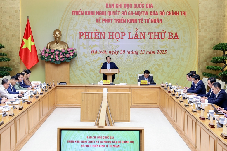 Thủ tướng Phạm Minh Chính: Phát triển kinh tế tư nhân cần thực chất, hiệu quả, đột phá