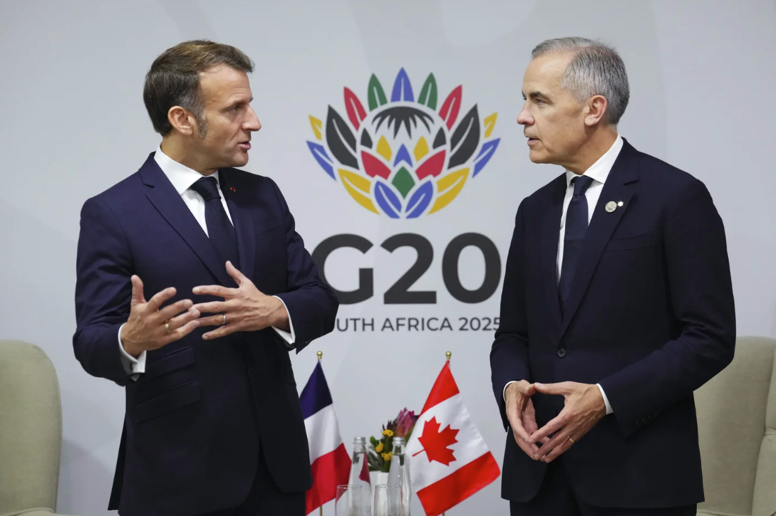 Canada bàn giao chức Chủ tịch G7 cho Pháp