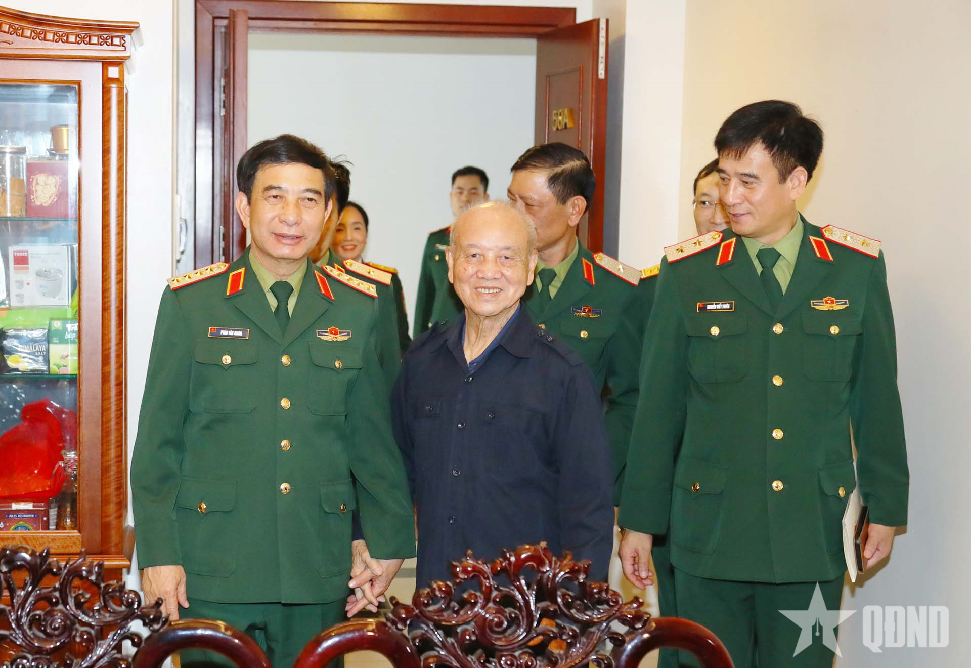 Đại tướng Phan Văn Giang tri ân các đồng chí nguyên lãnh đạo Đảng, Nhà nước, Quân đội