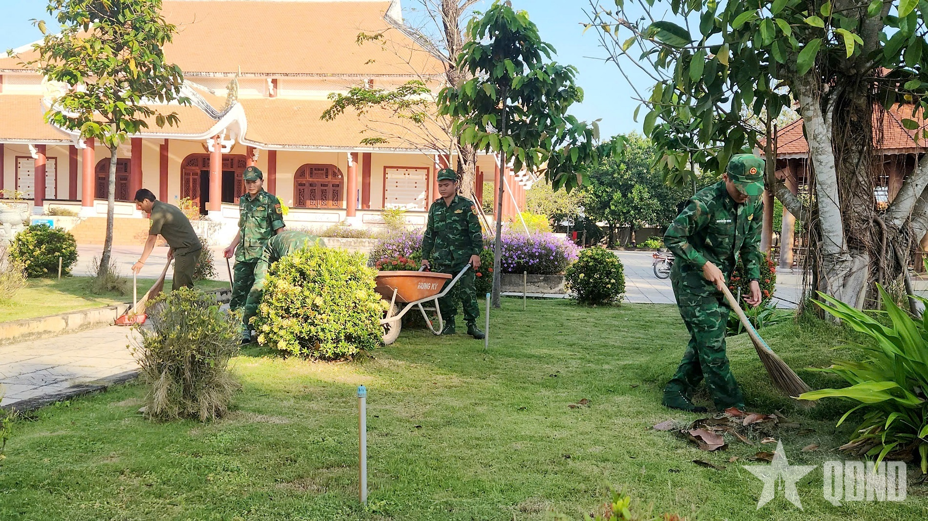 Phối hợp chỉnh trang Khu Di tích lịch sử quốc gia khu vực Đồn Long Khốt