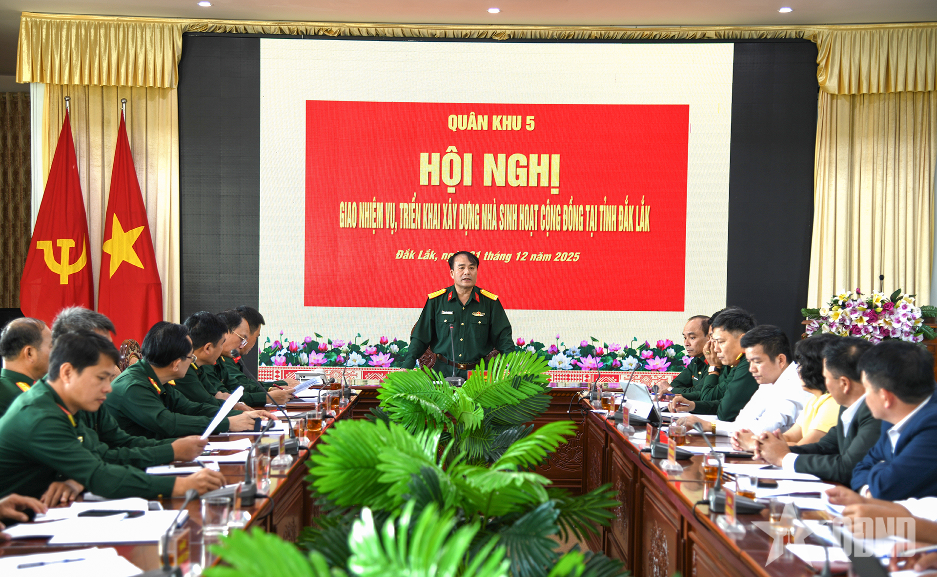 Giao nhiệm vụ xây dựng nhà sinh hoạt cộng đồng tại Đắk Lắk