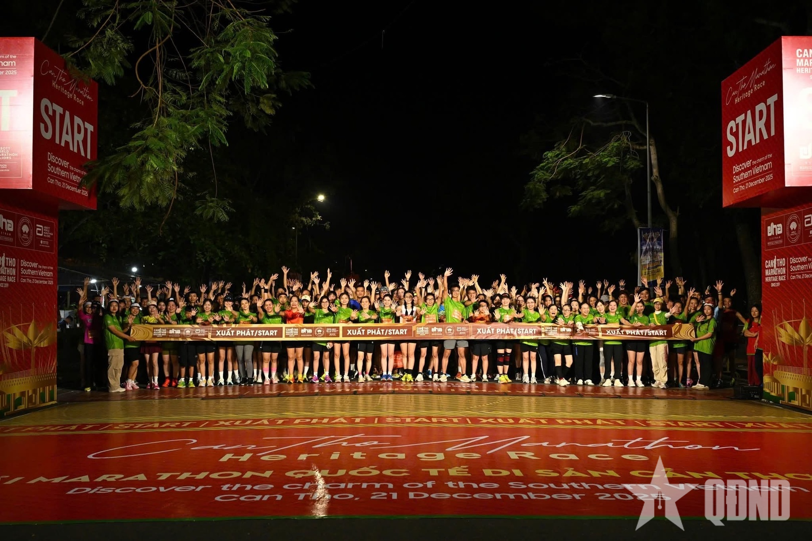 Gần 10.000 vận động viên tranh tài tại Giải Marathon Quốc tế Di sản Cần Thơ 2025