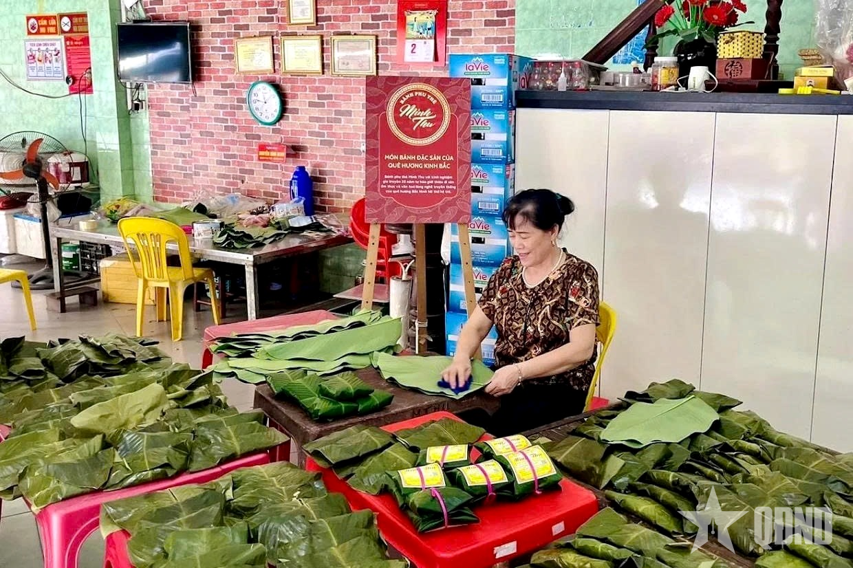 Bánh phu thê - nét đẹp văn hóa ẩm thực đất Kinh Bắc