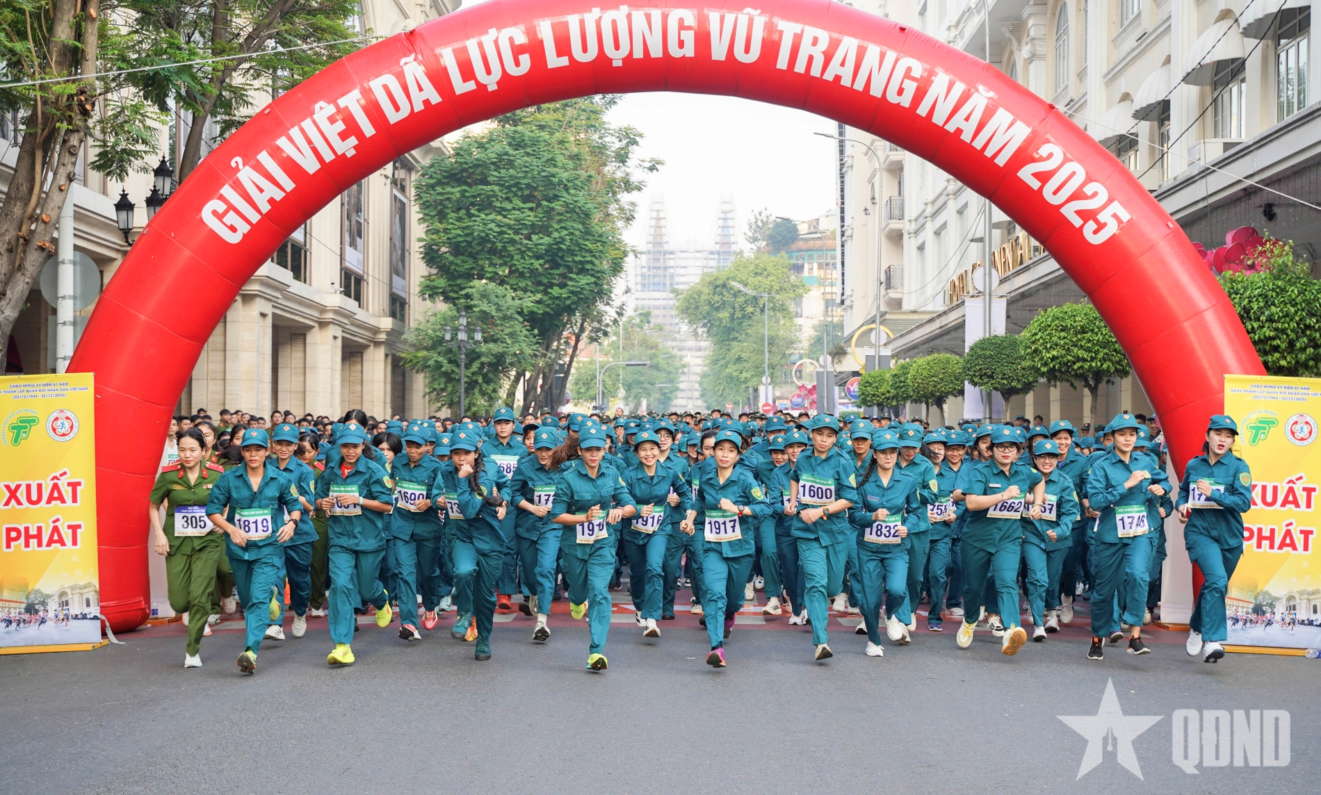 Hơn 1.800 cán bộ, chiến sĩ tham gia Giải việt dã lực lượng vũ trang TP Hồ Chí Minh năm 2025