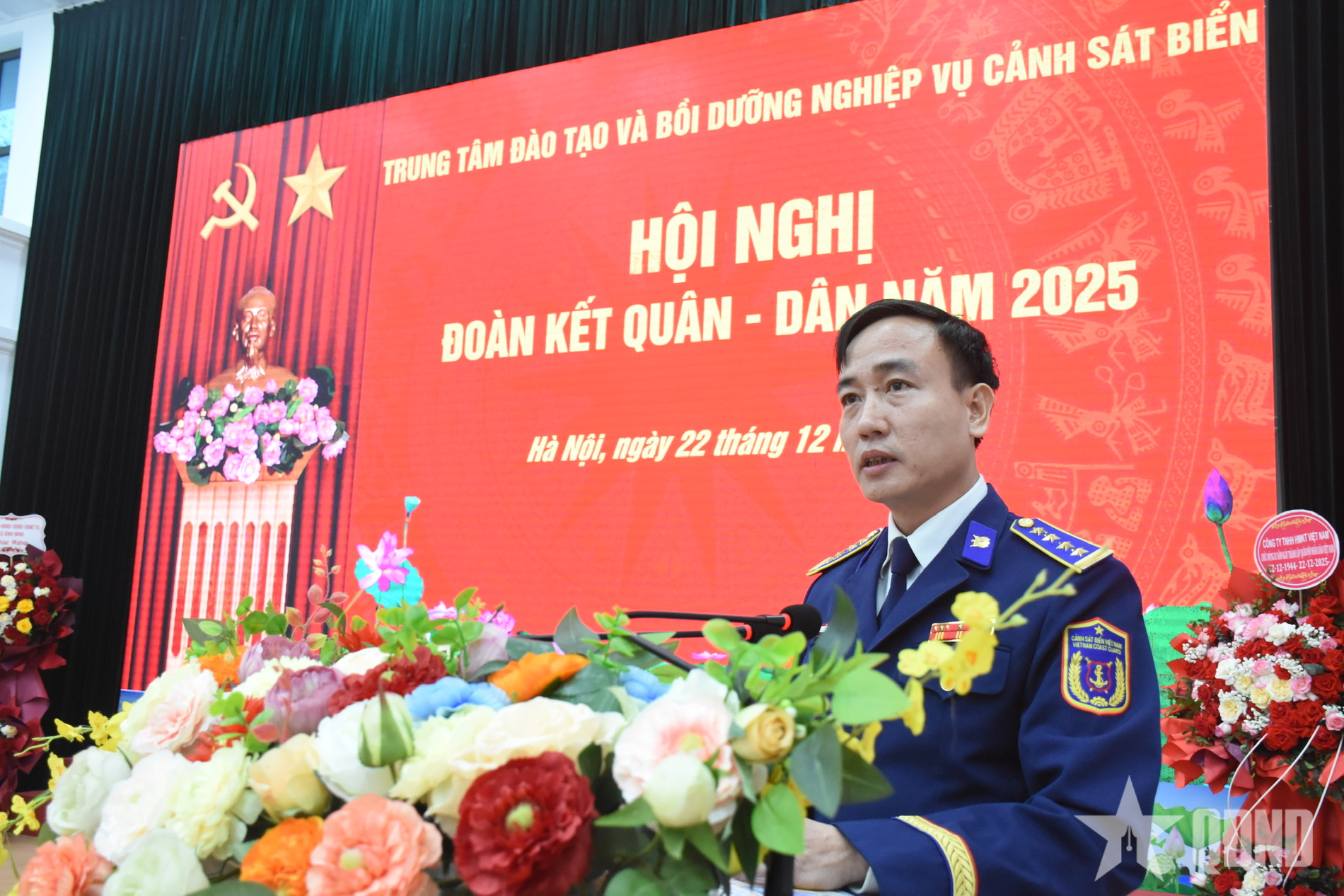 Trung tâm Đào tạo và Bồi dưỡng nghiệp vụ Cảnh sát biển thực hiện tốt công tác dân vận