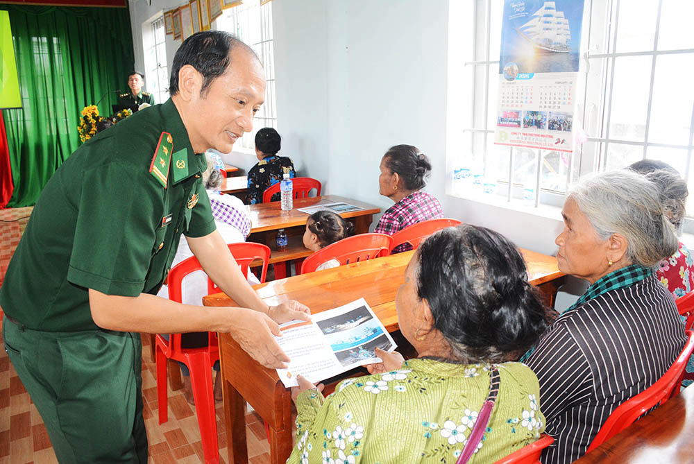 Giữ gìn an ninh trật tự vùng biên 