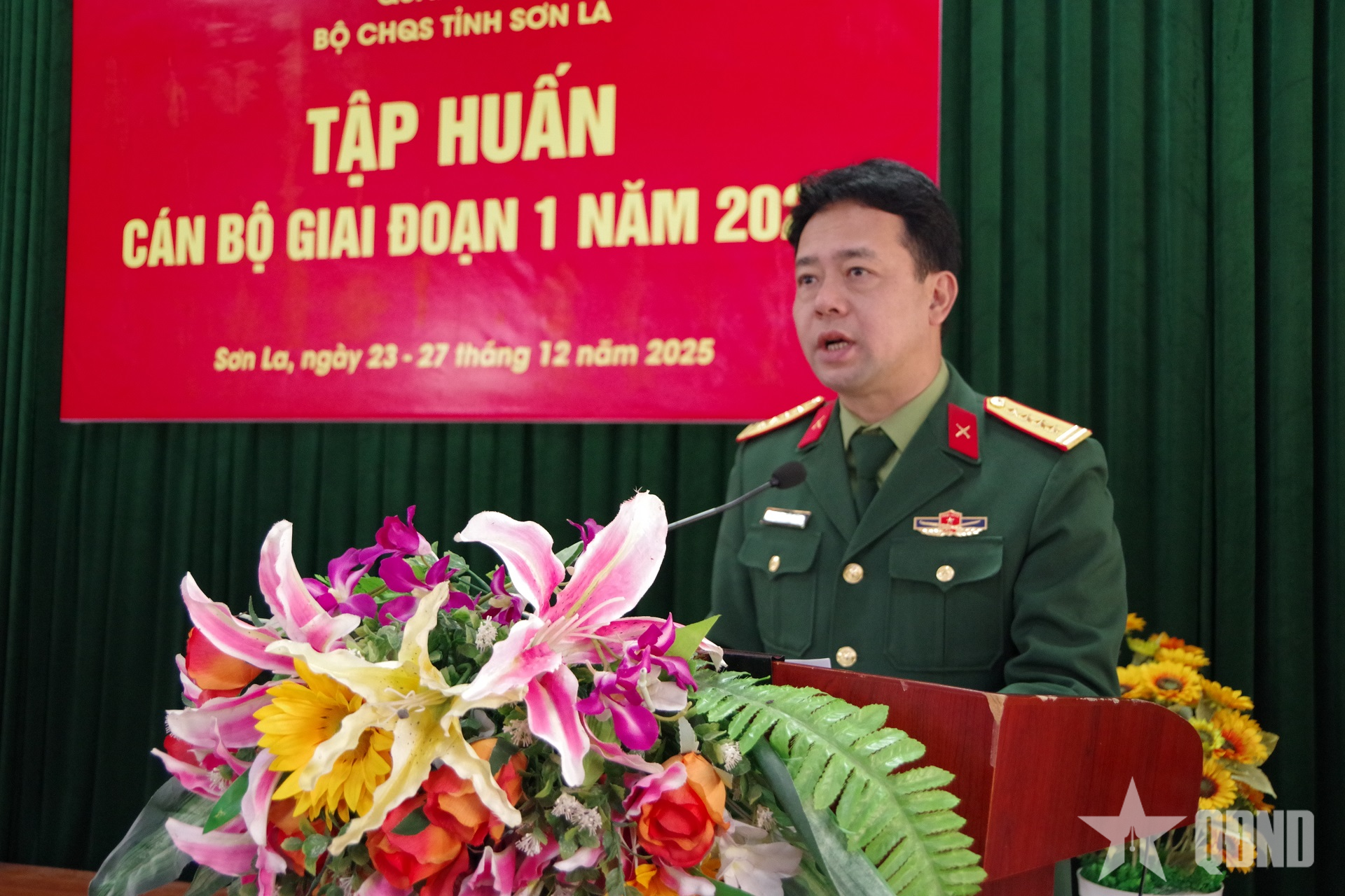 Sơn La: Nâng cao chất lượng cán bộ quân sự các cấp