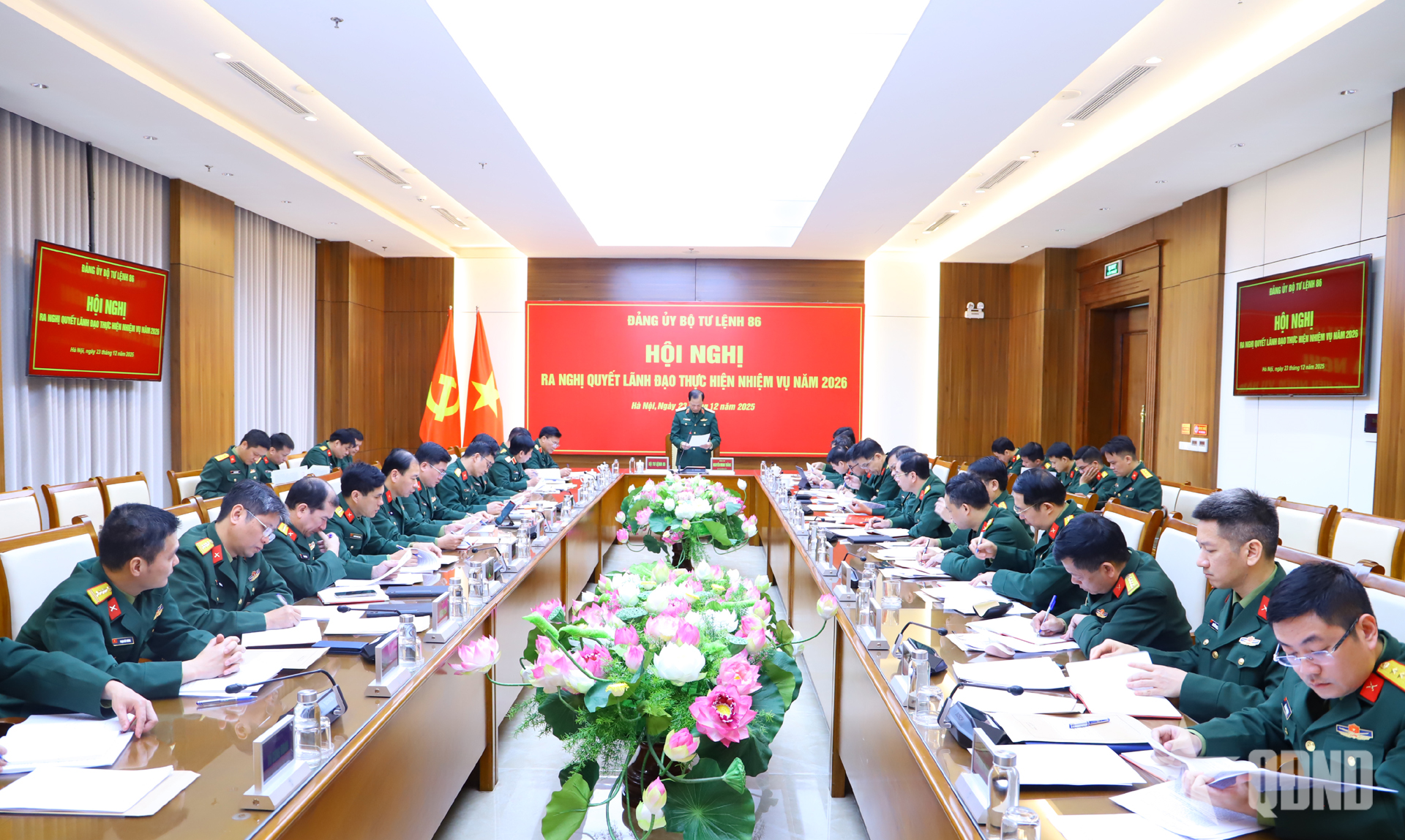 Đảng ủy Bộ tư lệnh 86 ra nghị quyết lãnh đạo thực hiện nhiệm vụ năm 2026