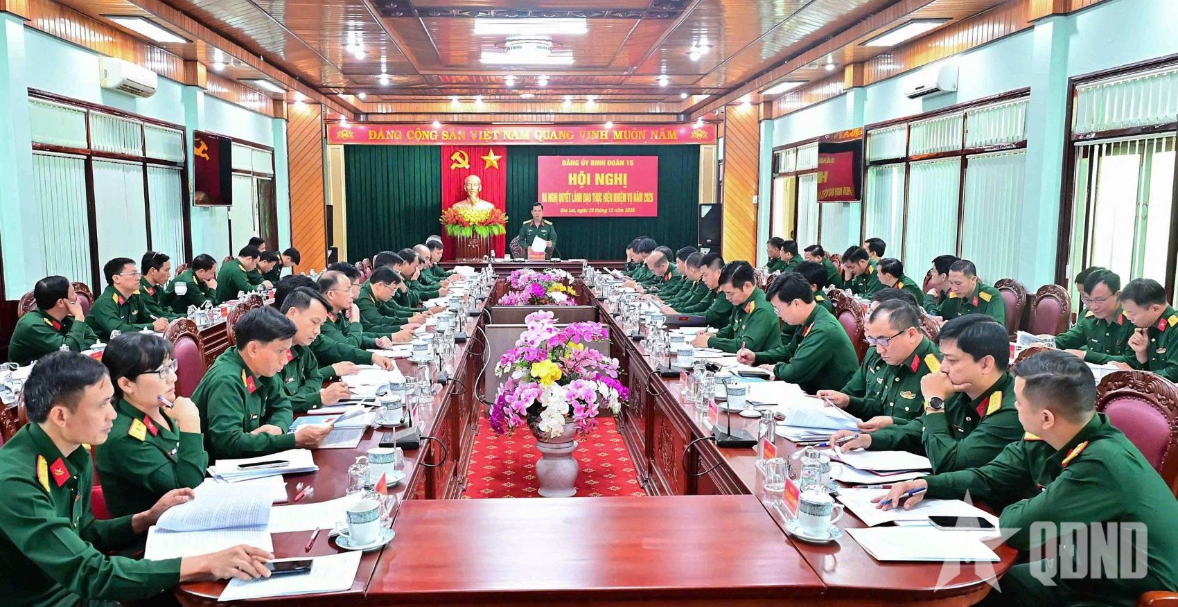 Đảng ủy Binh đoàn 15 ra nghị quyết lãnh đạo thực hiện nhiệm vụ năm 2026