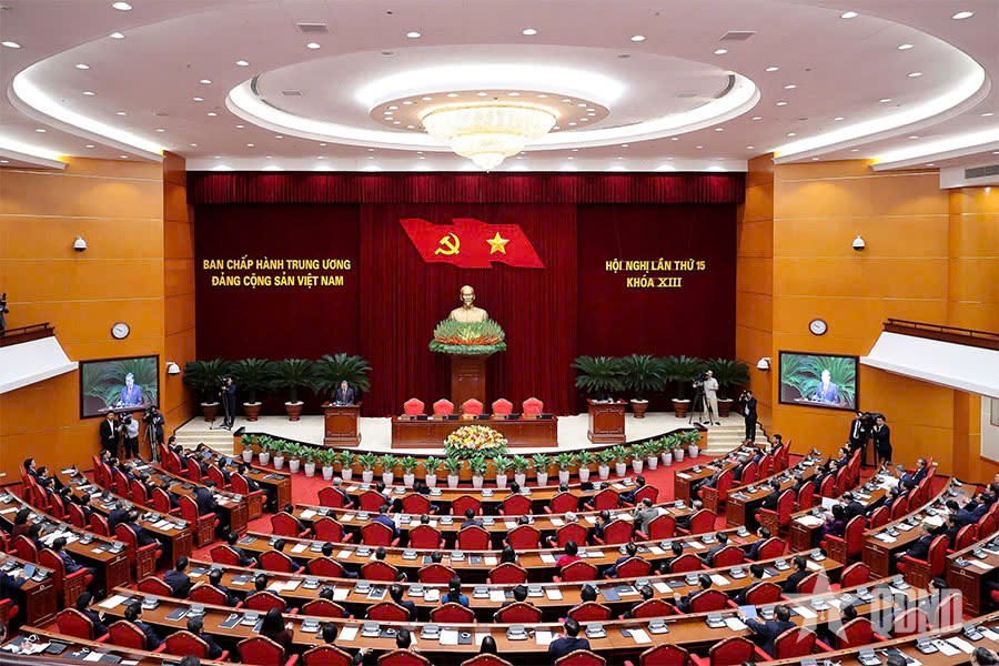 Tổng Bí thư Tô Lâm phát biểu bế mạc Hội nghị lần thứ 15 Ban Chấp hành Trung ương Đảng khóa XIII

