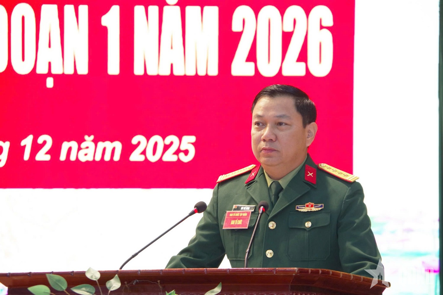 Sư đoàn 316 khai mạc tập huấn cán bộ giai đoạn 1 năm 2026