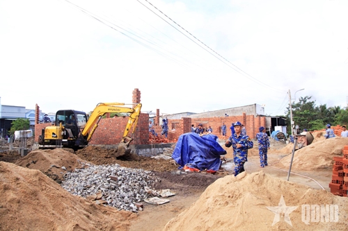 Lữ đoàn 162 tăng cường lực lượng đẩy nhanh tiến độ