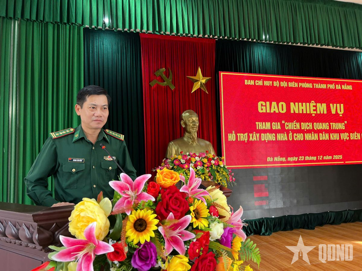 Bộ đội Biên phòng TP Đà Nẵng giao nhiệm vụ lực lượng tham gia “Chiến dịch Quang Trung”