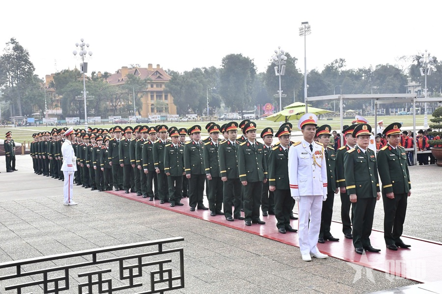 Lễ báo công dâng Bác của học viên Khóa 56, Học viện Kỹ thuật Quân sự