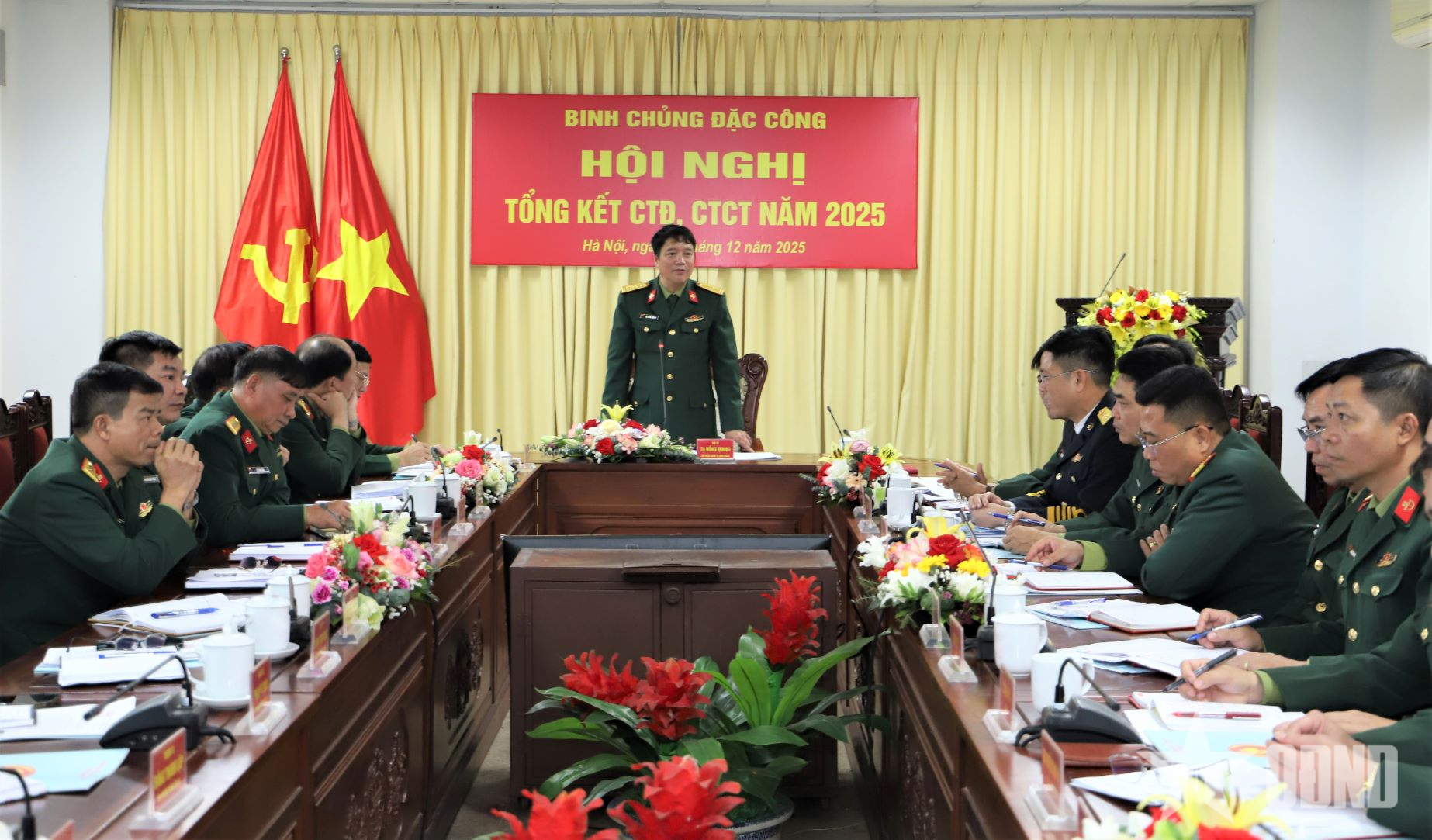 Binh chủng Đặc công: Triển khai toàn diện, có trọng tâm, trọng điểm công tác Đảng, công tác chính trị