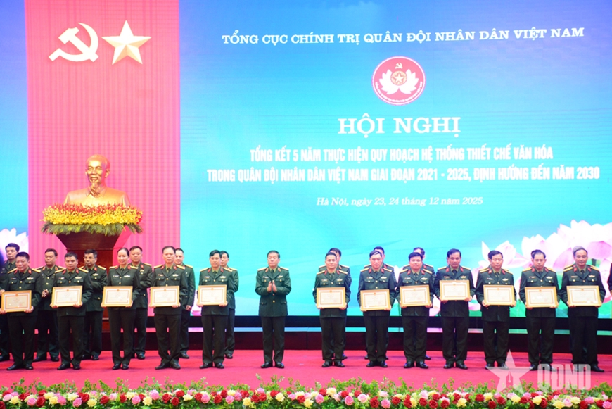 Tổng kết 5 năm thực hiện Quy hoạch hệ thống thiết chế văn hóa trong Quân đội