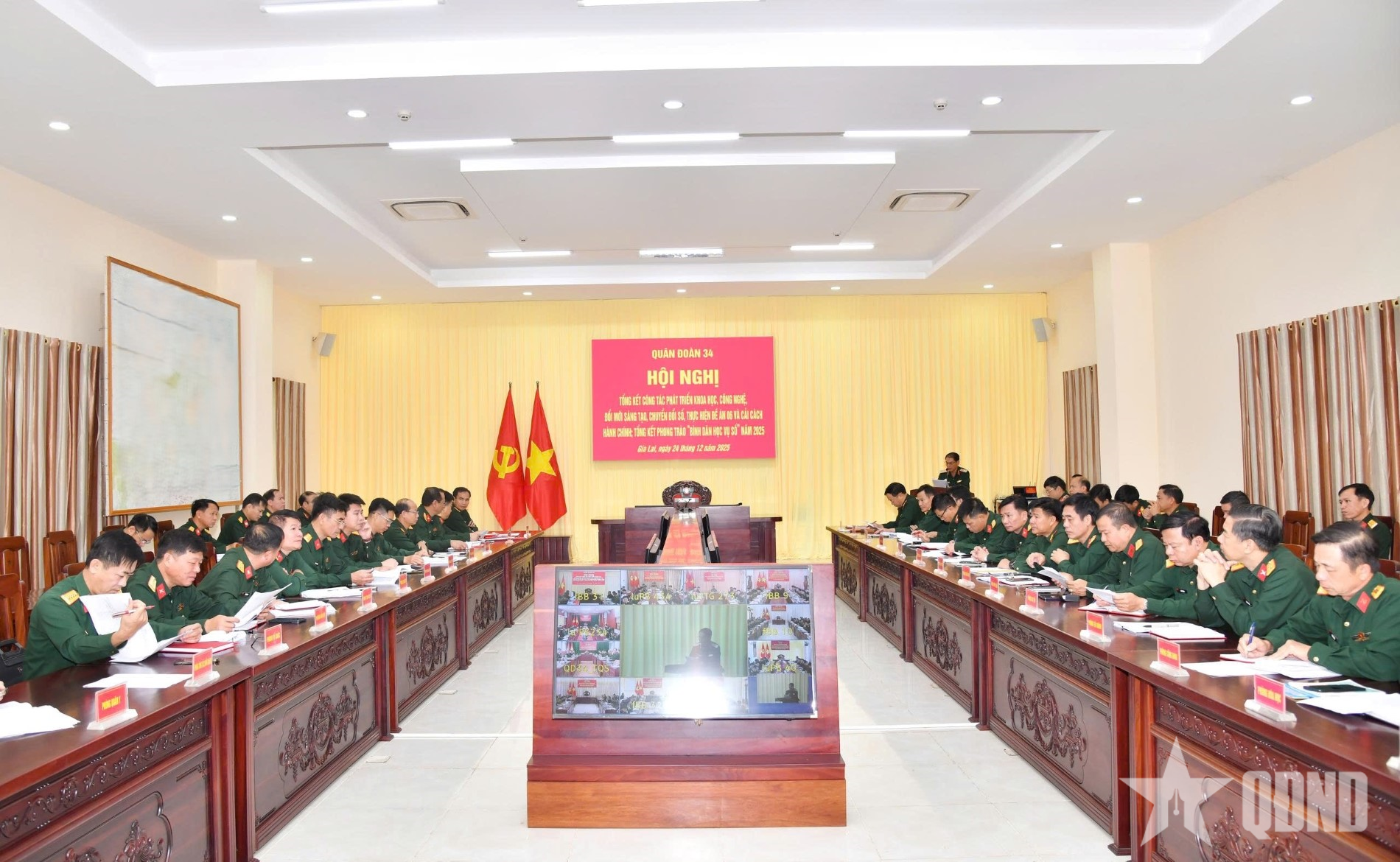 Quân đoàn 34 tổng kết công tác phát triển khoa học - công nghệ, đổi mới sáng tạo