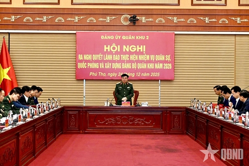 Đảng ủy Quân khu 2: Tập trung lãnh đạo 9 nhóm nhiệm vụ, giải pháp