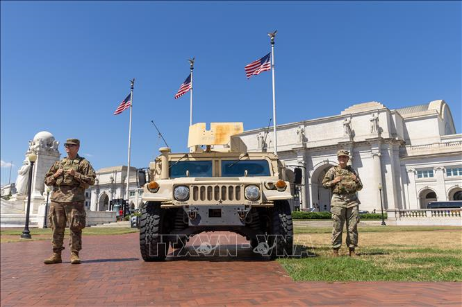 Mỹ triển khai hàng trăm binh sĩ Vệ binh Quốc gia tới New Orleans trước dịp năm mới


