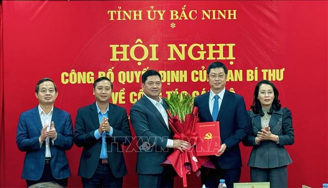 Bắc Ninh công bố quyết định chuẩn y chức danh Phó bí thư Tỉnh ủy