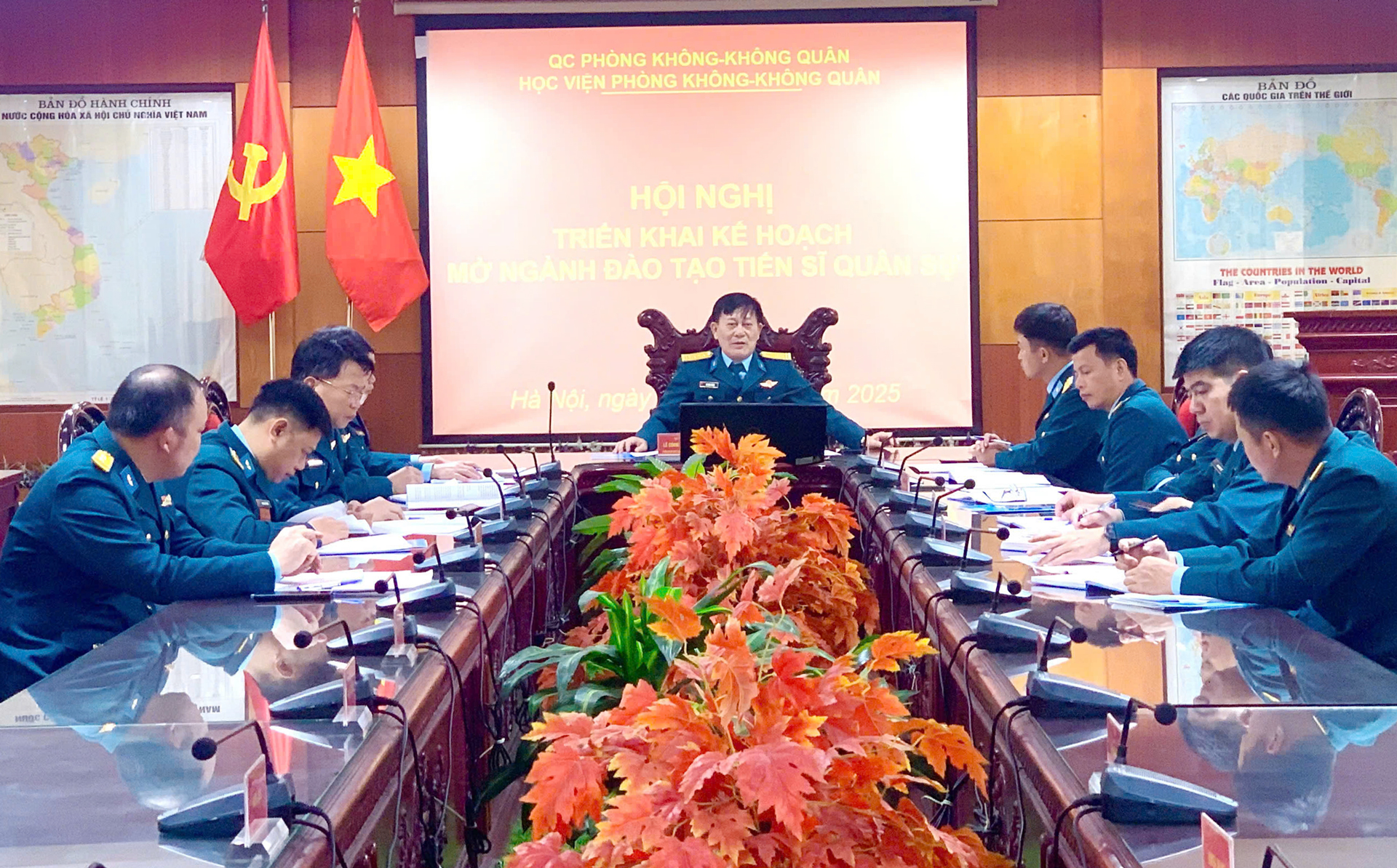 Học viện Phòng không-Không quân tổ chức Hội nghị triển khai kế hoạch mở mã ngành đào tạo tiến sĩ