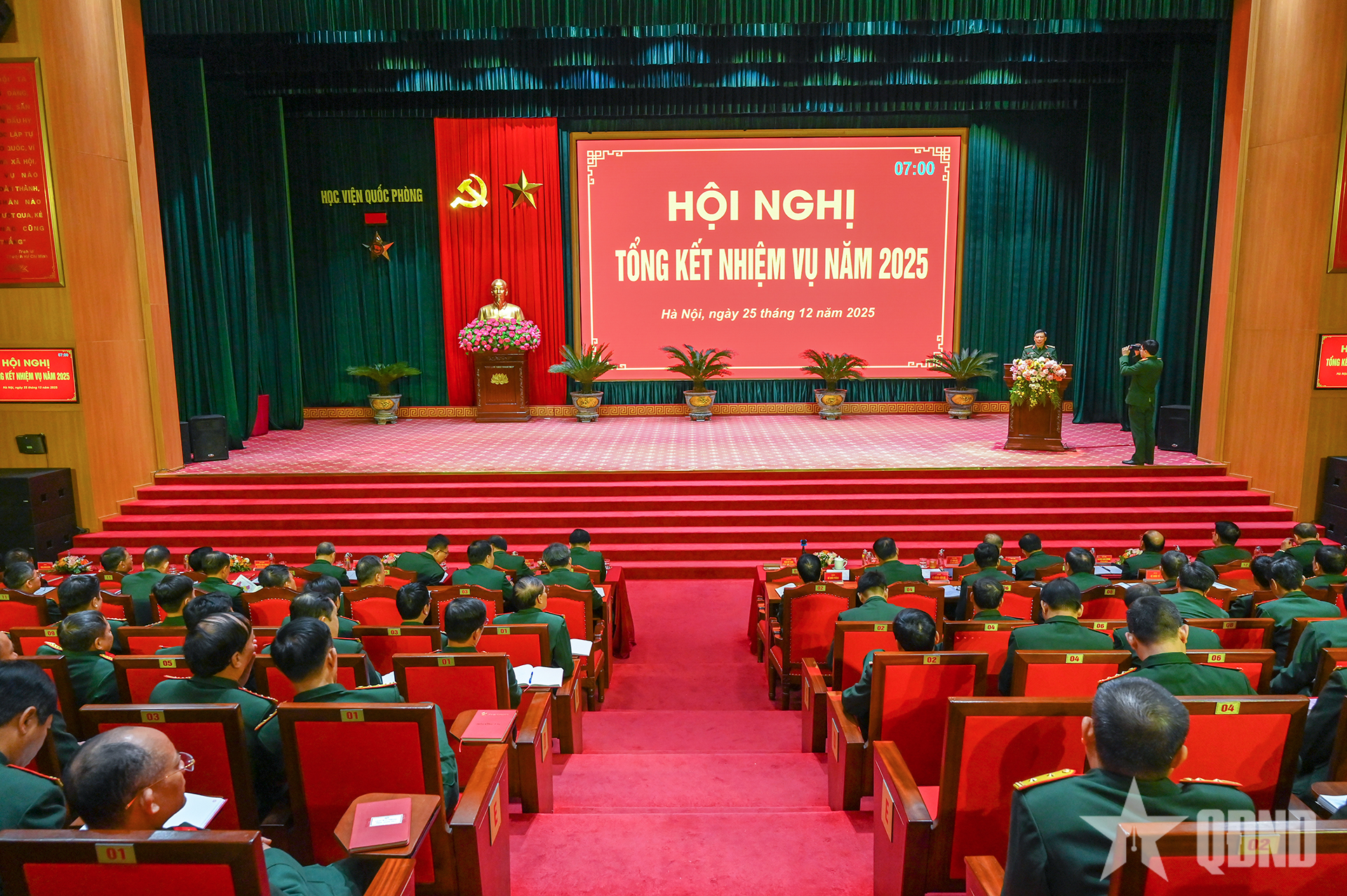 Học viện Quốc phòng tập trung nâng cao chất lượng đội ngũ giảng viên