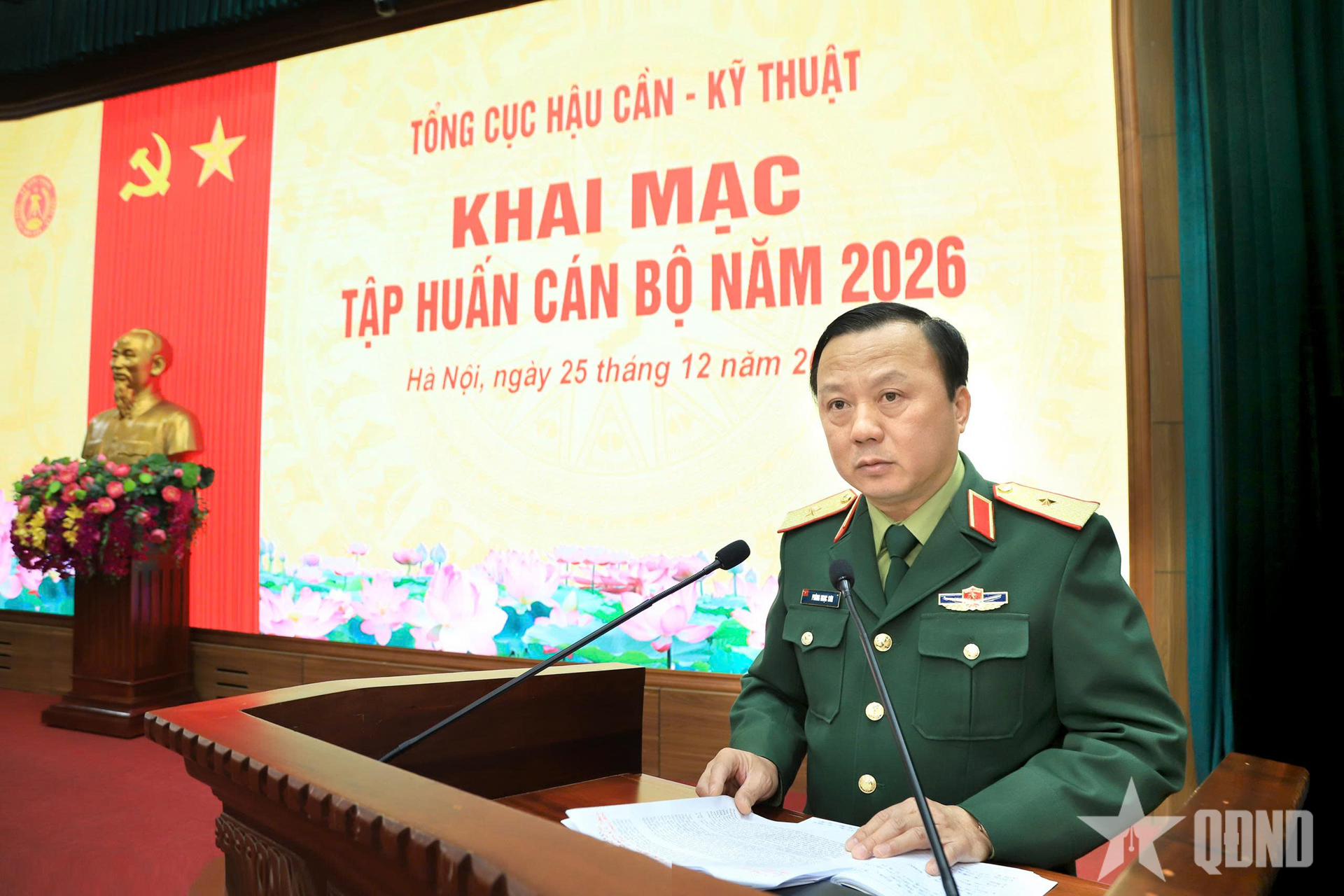 Nắm chắc công tác bảo đảm hậu cần, kỹ thuật trong tác chiến hiện đại