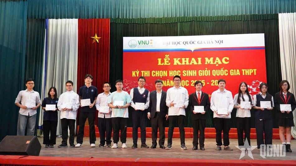 Hơn 6.750 thí sinh tham gia Kỳ thi chọn Học sinh giỏi quốc gia THPT năm học 2025 – 2026