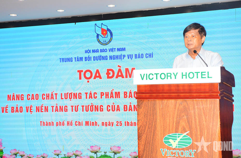 Nâng cao chất lượng tác phẩm báo chí đa phương tiện về bảo vệ nền tảng tư tưởng của Đảng