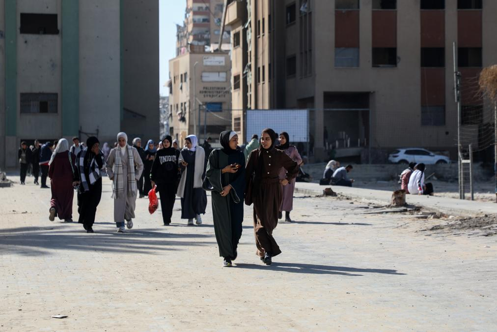 Sinh viên ở Gaza đi học trong niềm hy vọng