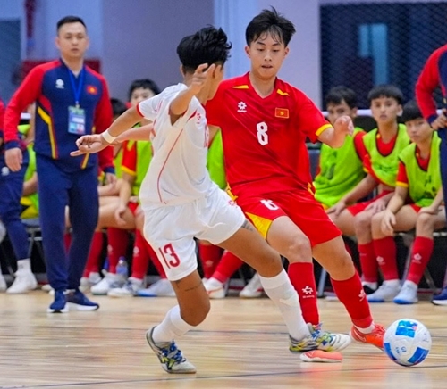 U16 futsal Việt Nam rộng cửa vào chung kết giải Đông Nam Á