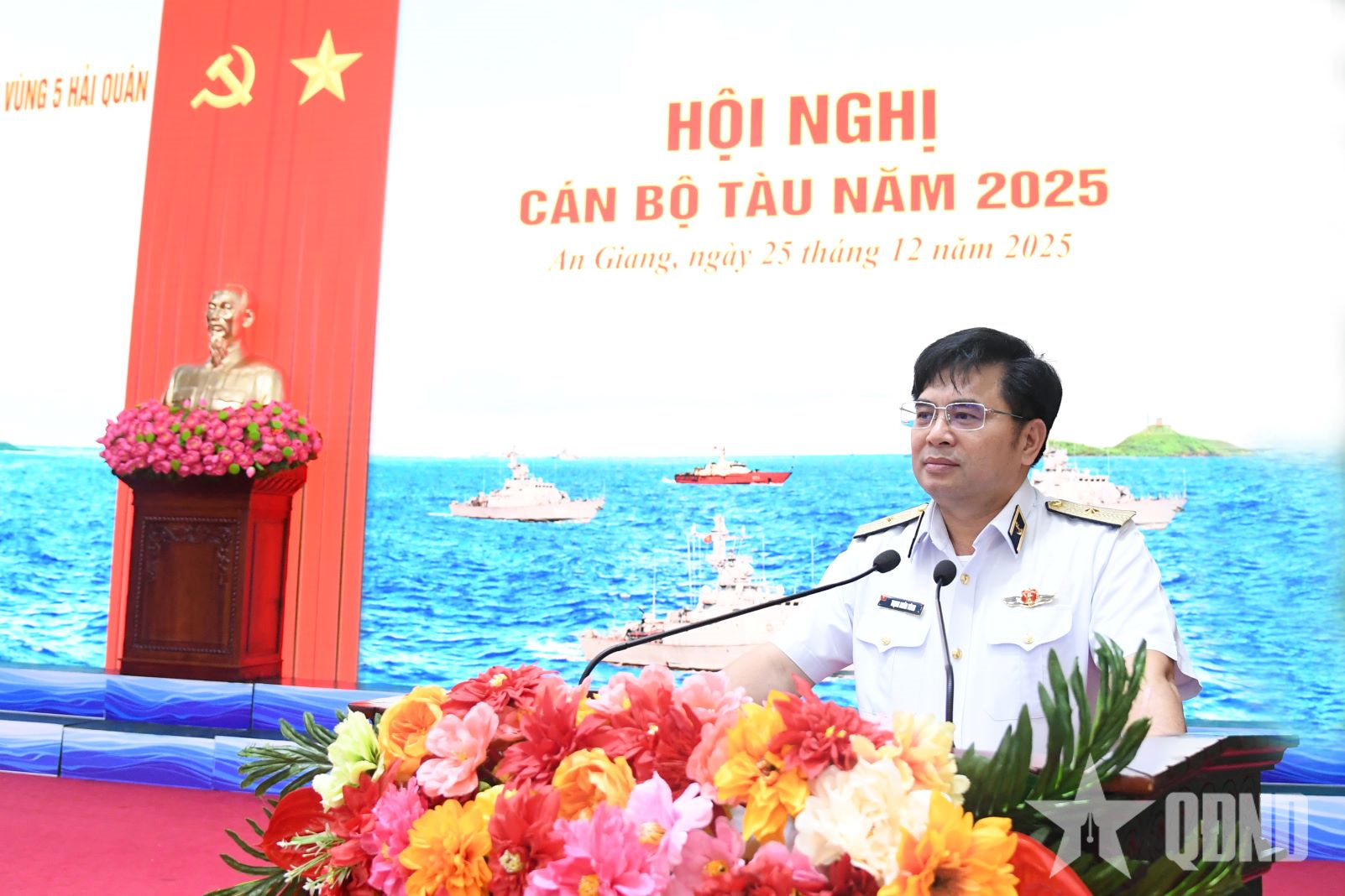 Vùng 5 Hải quân tổ chức Hội nghị cán bộ tàu năm 2025