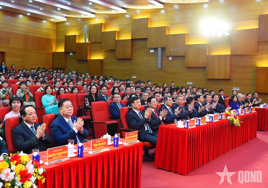 Tổng Bí thư Tô Lâm dự khai mạc Triển lãm “Đảng Cộng sản Việt Nam - Từ Đại hội đến Đại hội”