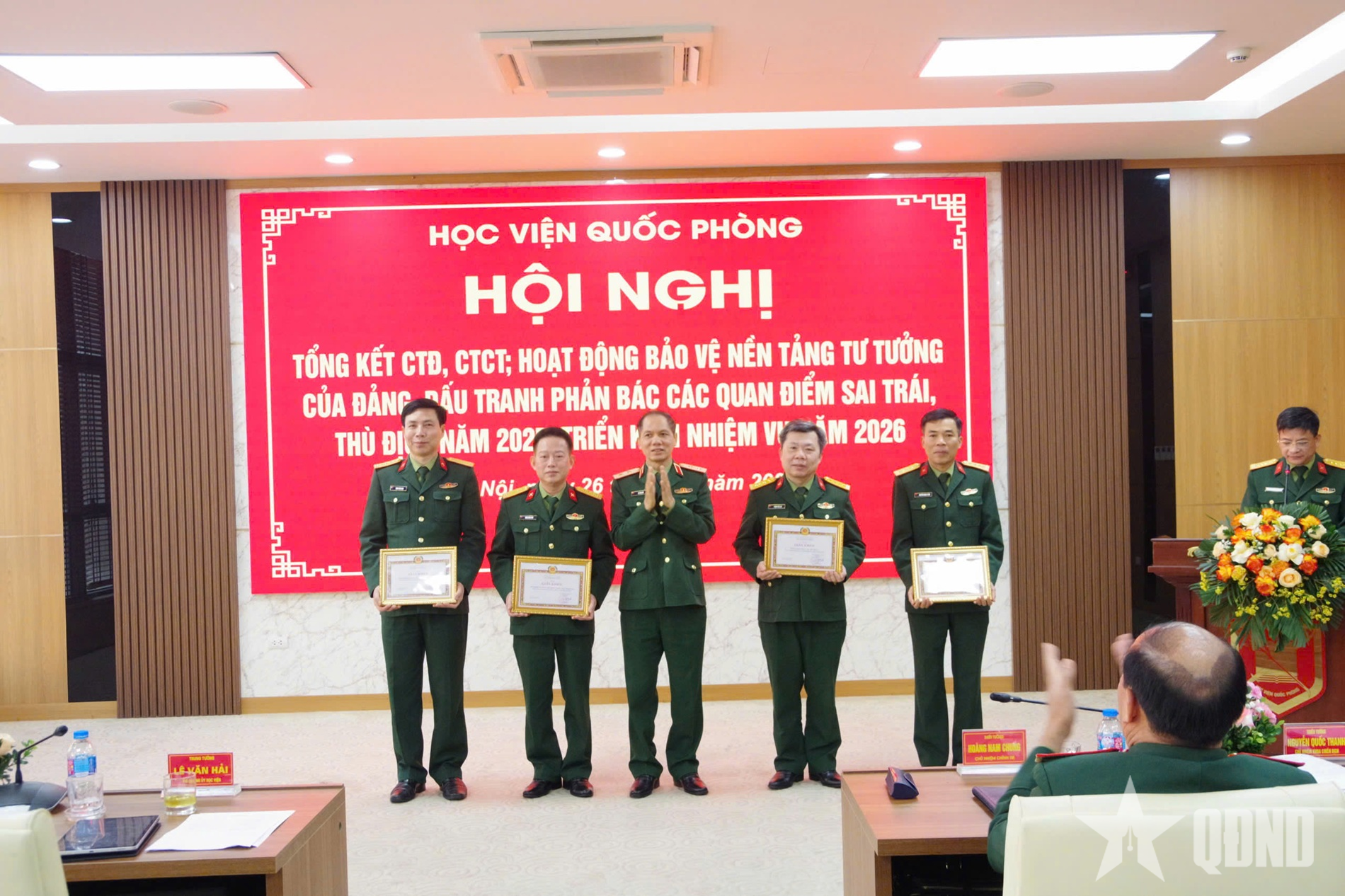 Học viện Quốc phòng: Kịp thời định hướng tư tưởng trước những vấn đề mới, phức tạp, nhạy cảm