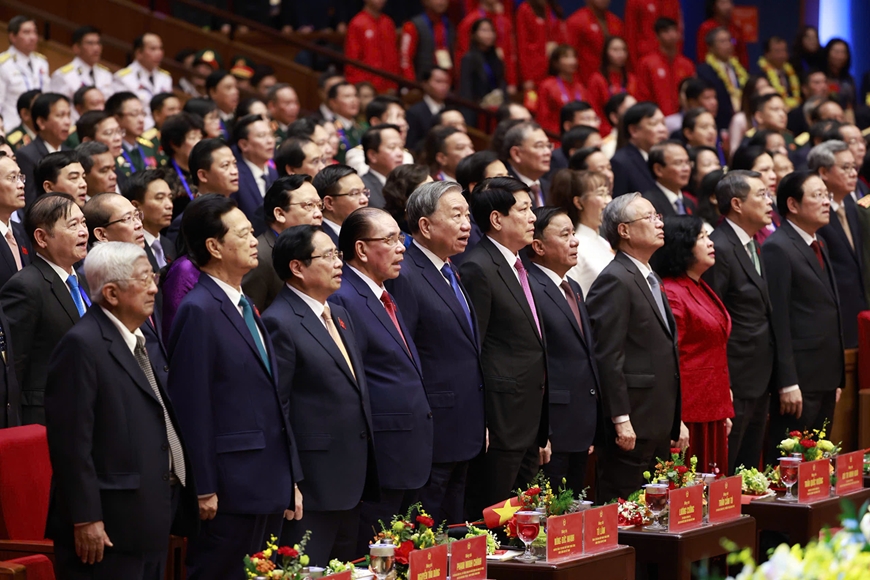Chùm ảnh tại Đại hội Thi đua yêu nước toàn quốc lần thứ XI